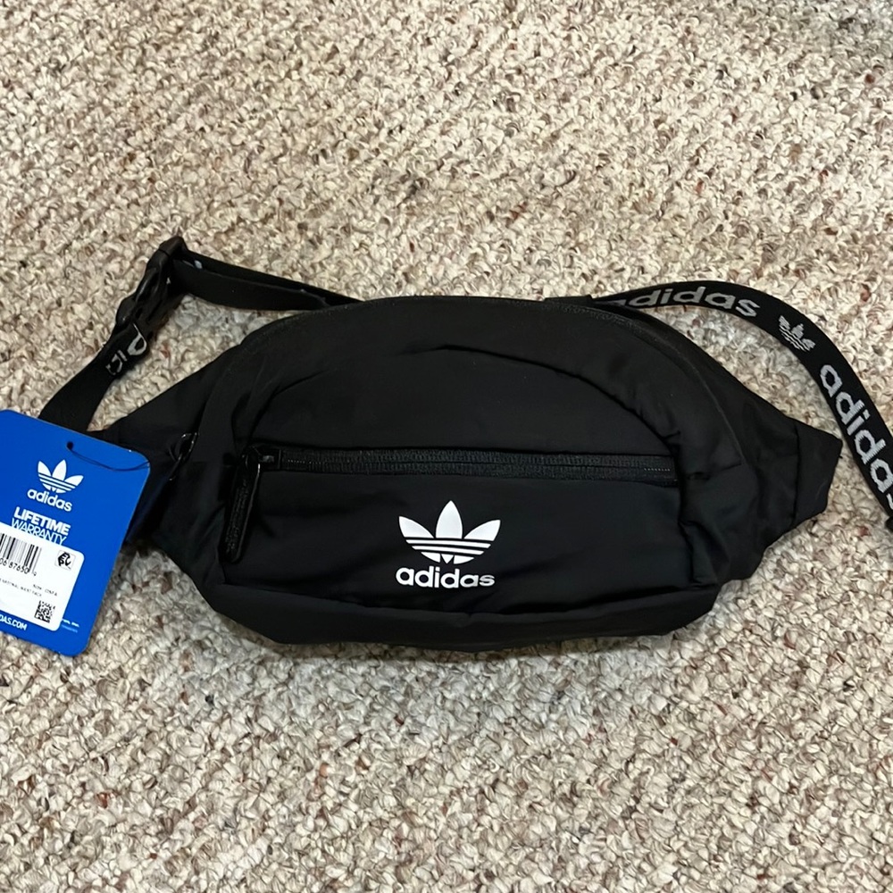 Adidas Originals National Black Belt Bag Waist Fanny Pack unisex